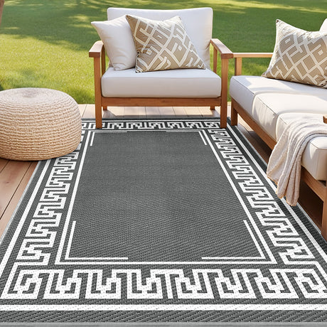 Gardeon Reversible Outdoor Rug - Versatile and Stylish