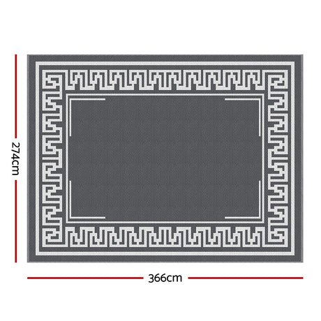 Gardeon Reversible Outdoor Rug - Versatile and Stylish