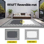 Gardeon Reversible Outdoor Rug - Versatile and Stylish