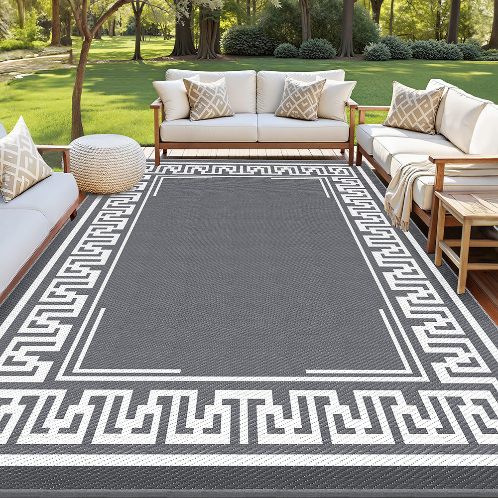 Gardeon Reversible Outdoor Rug - Versatile and Stylish