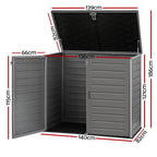 Gardeon 1170L Stylish Lockable Outdoor Storage Box