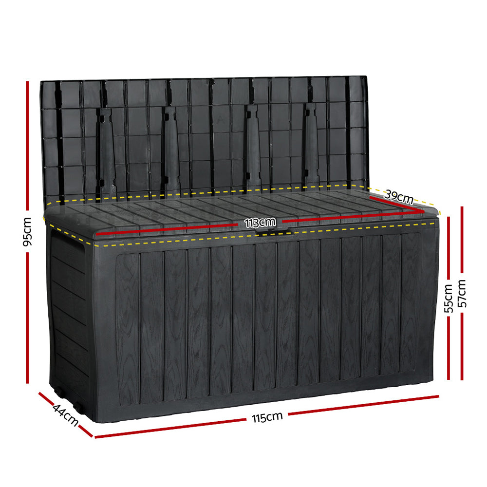 Gardeon 220L Weather-Resistant Storage Bench