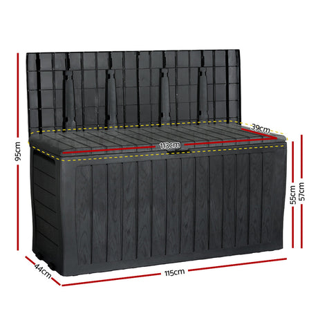 Gardeon 220L Weather-Resistant Storage Bench