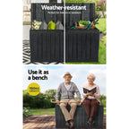 Gardeon 220L Weather-Resistant Storage Bench