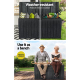 Gardeon 220L Weather-Resistant Storage Bench