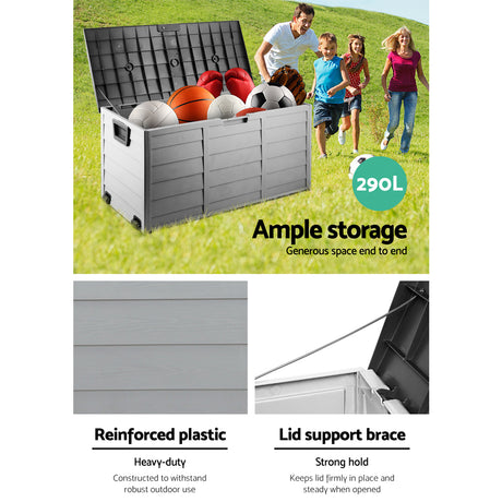 Gardeon 290L Weather-Resistant Storage Box