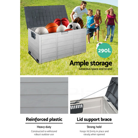 Gardeon 290L Weather-Resistant Storage Box