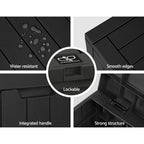 Gardeon 118L Lockable Outdoor Storage Box