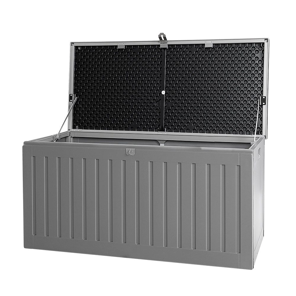 Gardeon 270L Weather-Resistant Dual-Function Storage Bench