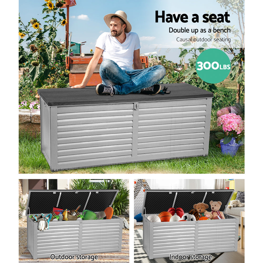 Gardeon 390L Weather-Resistant Outdoor Storage Box