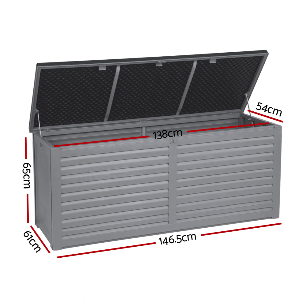 Gardeon 490L Weather-Resistant Storage Bench