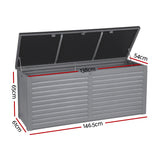 Gardeon 490L Weather-Resistant Storage Bench