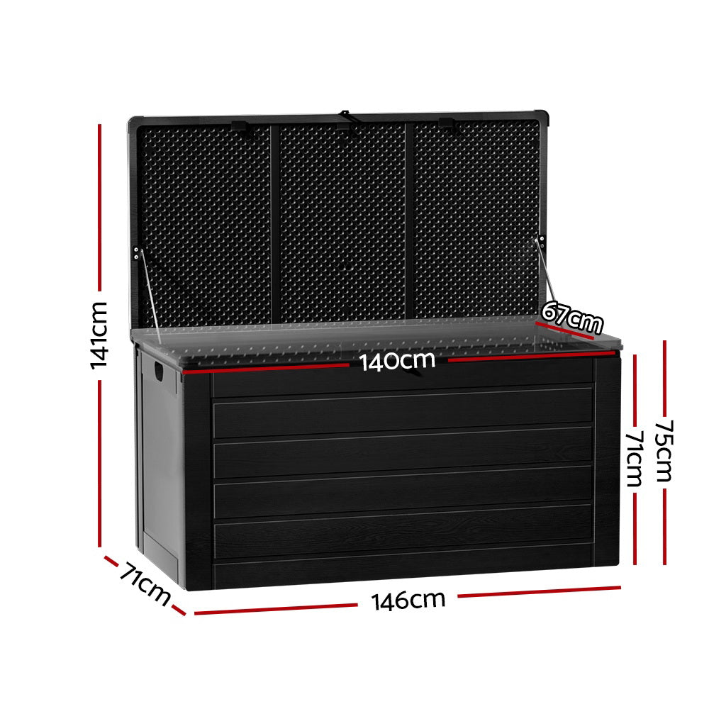 Gardeon 680L Lockable Outdoor Storage Box
