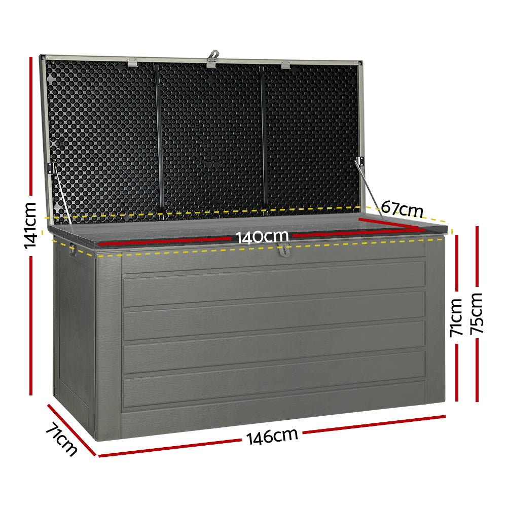Gardeon 680L Weather-Resistant Outdoor Storage Box