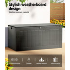 Gardeon 830L Dual Function Outdoor Storage Bench