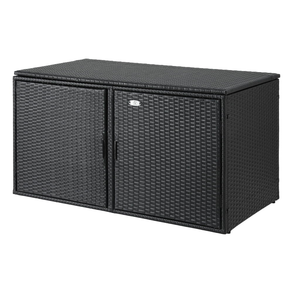 Gardeon Black Weather-Resistant Outdoor Storage Cabinet