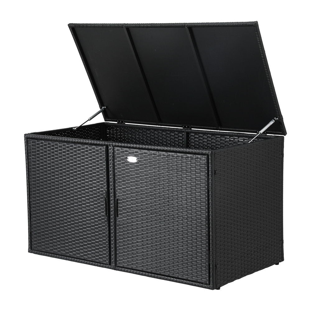 Gardeon Black Weather-Resistant Outdoor Storage Cabinet