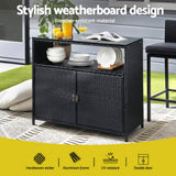 Gardeon 2-in-1 Outdoor Storage Cabinet & Bar Table