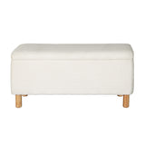 Artiss Premium White Storage Ottoman