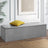 Elegant Upholstered Storage Ottoman Bench