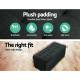 Artiss Charcoal Storage Ottoman Blanket Box