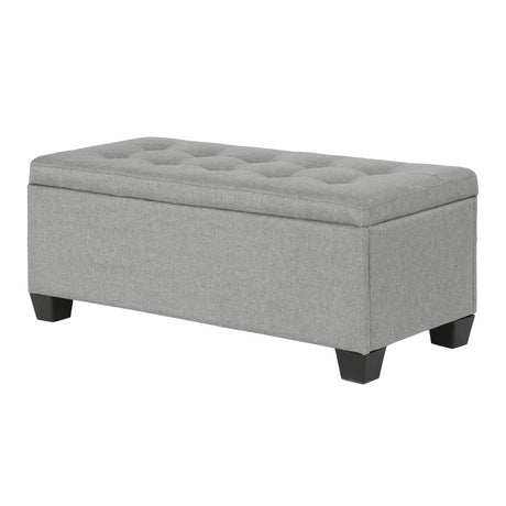 Artiss Light Grey Storage Ottoman & Blanket Box