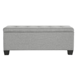 Artiss Light Grey Storage Ottoman & Blanket Box