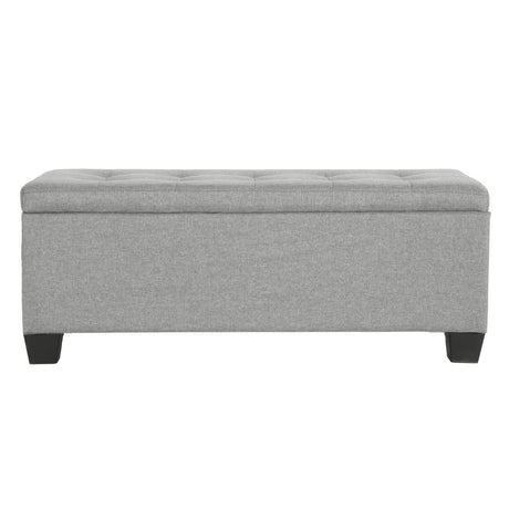 Artiss Light Grey Storage Ottoman & Blanket Box