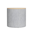 Artiss Round Storage Ottoman with Lid
