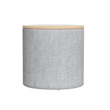 Artiss Round Storage Ottoman with Lid