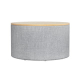 Artiss Round Storage Ottoman with Lid