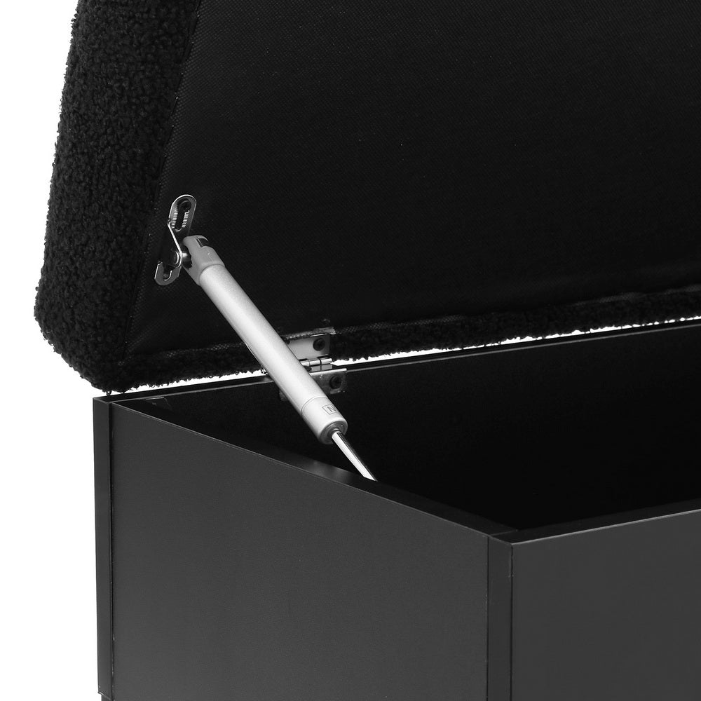 Artiss Boucle Storage Ottoman Blanket Box