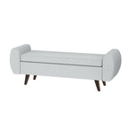 Artiss 140cm Storage Ottoman in Grey