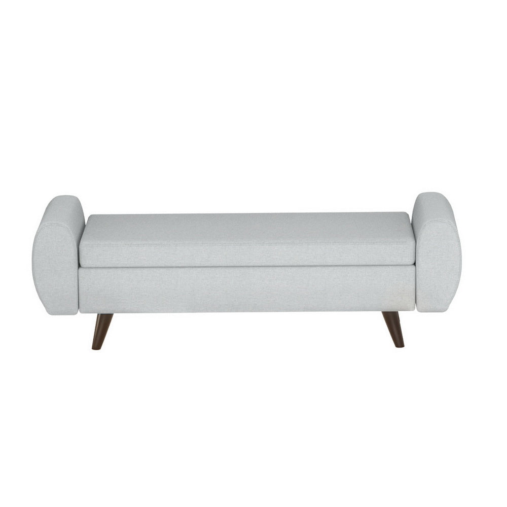 Artiss 140cm Storage Ottoman in Grey