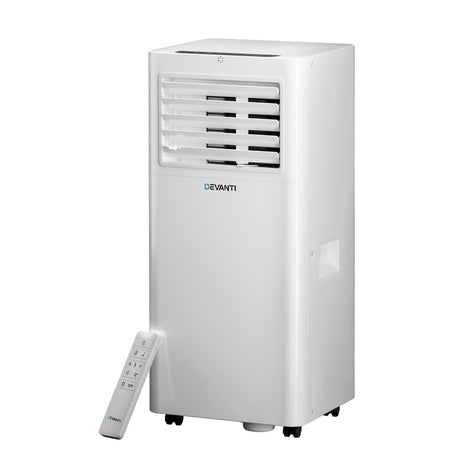 Devanti 7000BTU Portable Air Conditioner, Fan, and Dehumidifier