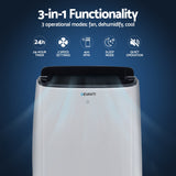 Devanti 7000BTU WiFi Portable Air Conditioner 3-in-1