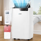 Devanti 12000 BTU 3-in-1 Portable Air Conditioner, Dehumidifier & Fan