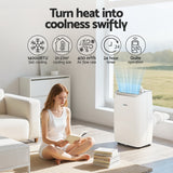 Devanti 14000BTU Portable Air Conditioner & Dehumidifier Fan