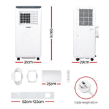 Devanti 3-in-1 Portable Air Conditioner Dehumidifier Fan 7000BTU