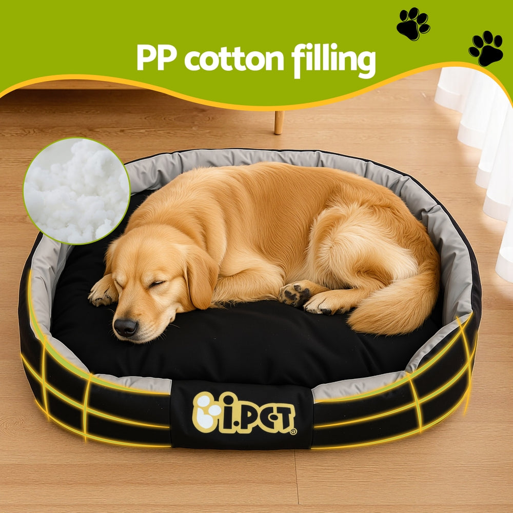 i.Pet Jumbo Calming Dog Bed 130x90cm