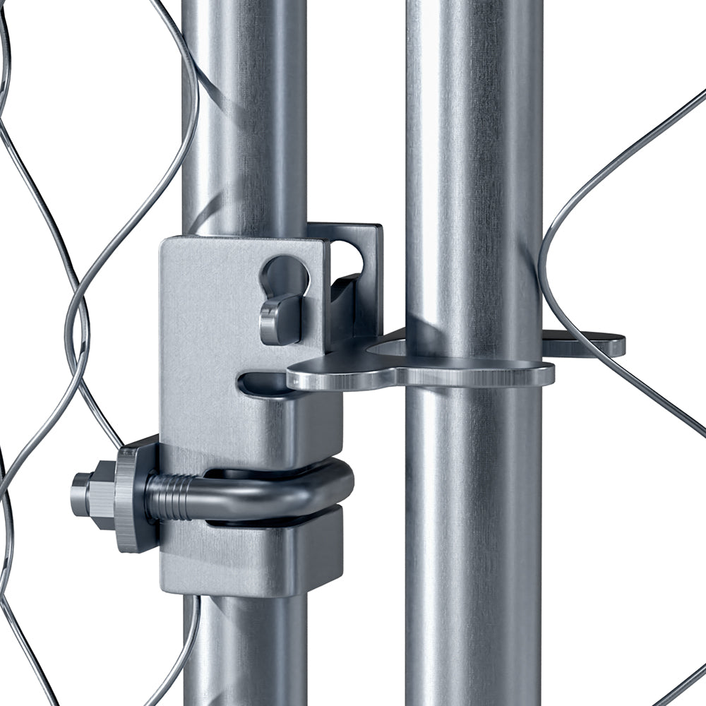 Large Outdoor Dog Kennel with Roof