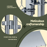 Large Outdoor Pet Kennel XL Enclosure 2Mx4M