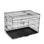 36" Triple-Door Dog Cage Kennel