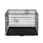 36" Triple-Door Dog Cage Kennel