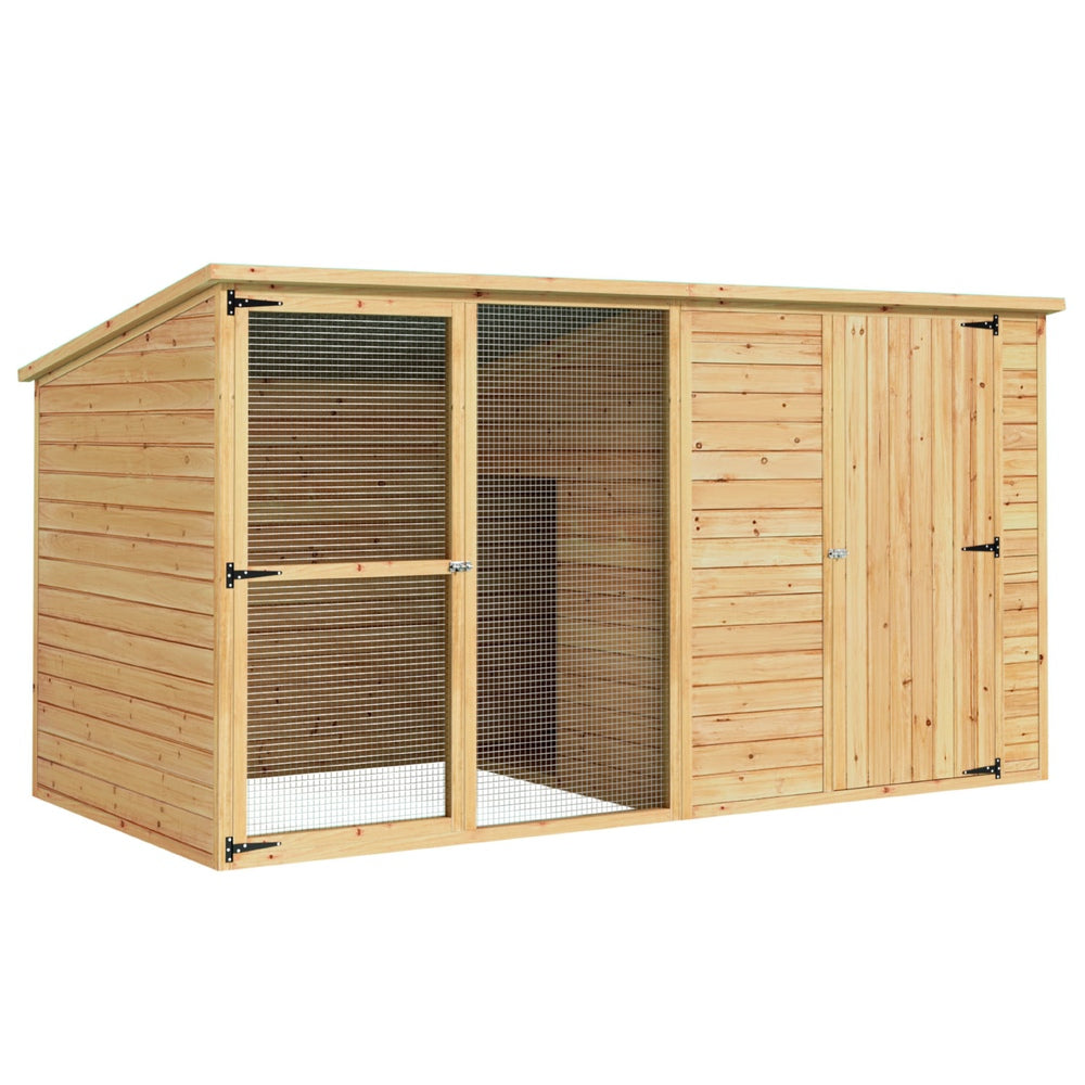 Extra Large Wooden Outdoor Dog Kennel