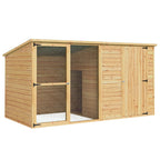 Extra Large Wooden Outdoor Dog Kennel