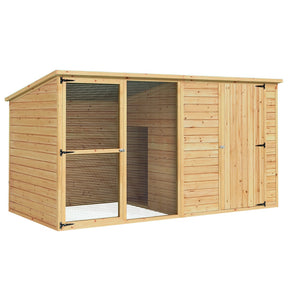 Extra Large Wooden Outdoor Dog Kennel