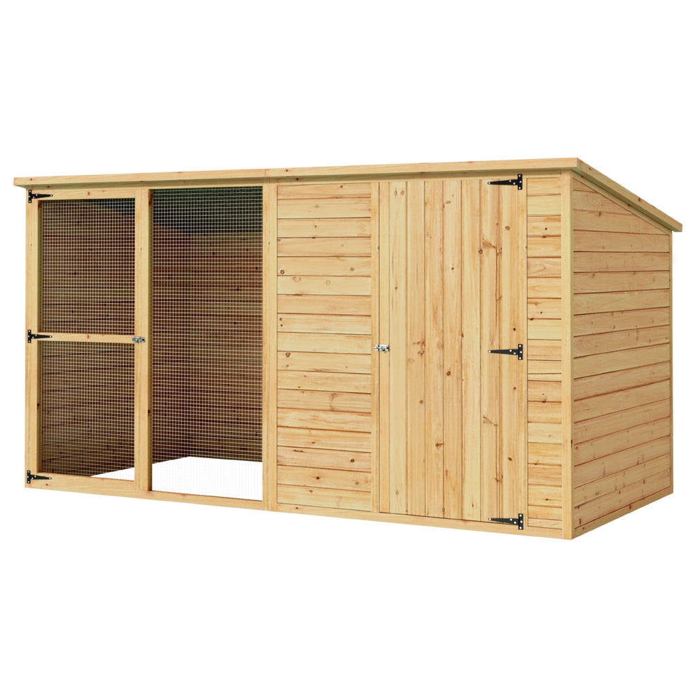 Extra Large Wooden Outdoor Dog Kennel