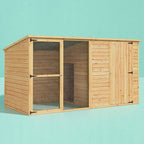 Extra Large Wooden Outdoor Dog Kennel