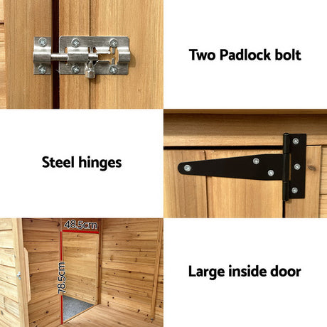 Extra Large Wooden Outdoor Dog Kennel